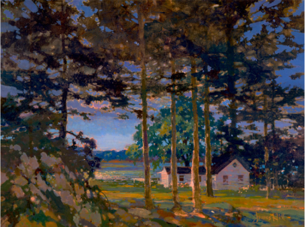 Cottage Sunset, James Hilld