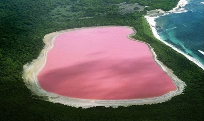 Lago Cor de Rosa